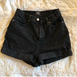 Black BDG Denim Shorts